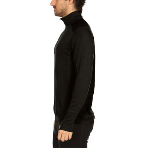 Midweight Men's Wool 1/4 Zip - 100% Merino Wool - TRAPSKI