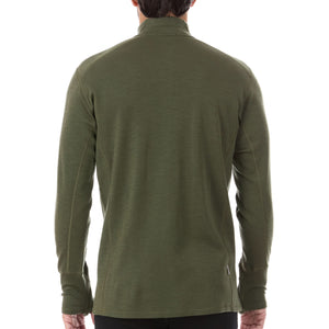 Midweight Men's Wool 1/4 Zip -  100% Merino Wool