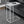 Accent Table, C-Shaped with Tempered Glass - Contemporary & Modern