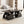 Geometric Engineered Coffee Table with Rounded Corners and Open Shelves