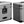 Odyssey KROM Stacking Transport Case for 70, 12 Inch Vinyl LPs, Silver (2 Pack) - TRAPSKI