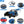 5.5-6.7ft Pickup Truck Bed Tent with Awining,Blue