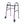 Lumex Everyday Adult Walker Walking Aid with 5