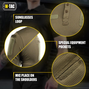 M-Tac Polo Elite Tactical Coolmax - TRAPSKI