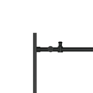 60" W x 76" H Sliding Frameless Shower Door in Matte