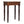 Artisan Furniture Solid Wood Chestnut Turned Leg Writing Desk, 1-Drawer