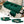 Chesterfield 3-in-1 Pull-Out Sofa Bed - Green