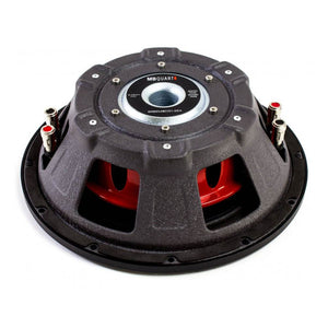 MB Quart 400 Watt 10 Inch Shallow Subwoofer and Q Power Slim Sub Box Enclosure