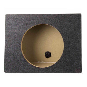 MB Quart 400 Watt 10 Inch Shallow Subwoofer and Q Power Slim Sub Box Enclosure