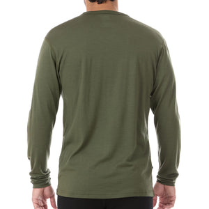 Lightweight Men's Wool Crew - 100% Merino Wool - TRAPSKI