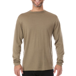 Lightweight Men's Wool Crew - 100% Merino Wool - TRAPSKI