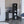 Writing Desk With Bookcase And Cabinet - Black