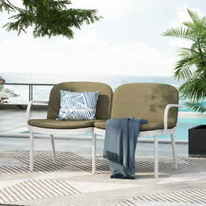 Luna Outdoor Patio Loveseat