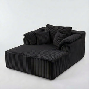 Chaise Lounge Chair, Deep Seat Sleeper Couch For Living Room