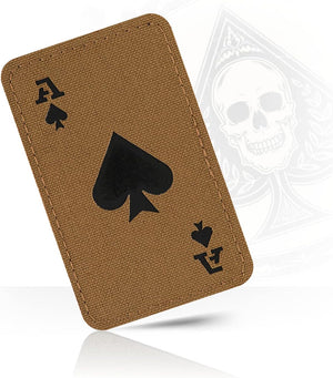 M-Tac patch Ace of Spades Laser Cut - TRAPSKI