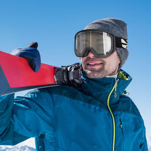EXP VISION Ski/Snowboard Goggles for Men Women, OTG Snow Goggles Anti Fog UV Protection