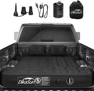 DikaSun 5.5-5.8ft Full Size Auto Inflate Truck Bed Air Mattress