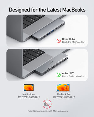 Anker <b>547</b> USB-C Hub (7-in-2, for MacBook) - TRAPSKI