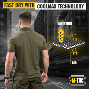 M-Tac Polo Elite Tactical Coolmax - TRAPSKI