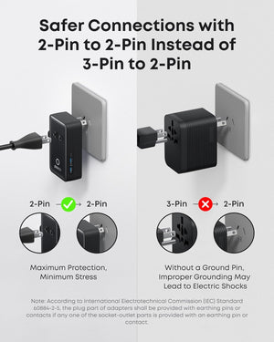 Anker Laptop Power Bank (25K, 165W, Built-In and Retractable Cables)