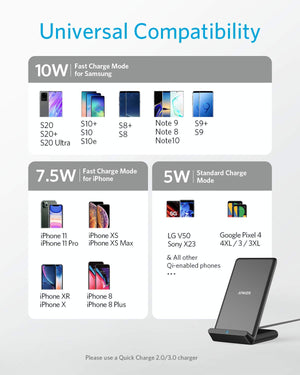 Anker <b>313</b> Wireless Charger (Stand)