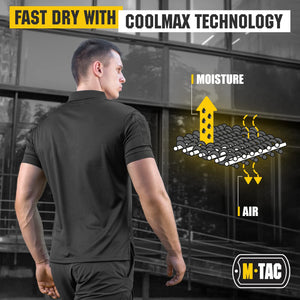 M-Tac Polo Elite Tactical Coolmax - TRAPSKI