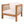 Outdoor Club Chair & Rope Arm And Cushions