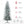 HOMCOM 7.5ft Tall Prelit Artificial Christmas Tree