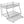 Bunk Bed With Steel Frame And Trundle, 2 Side Ladders