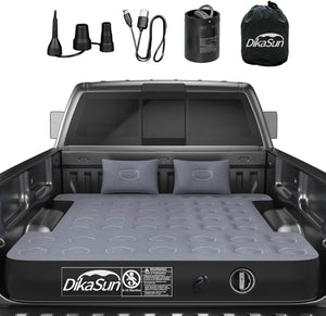 DikaSun 5.5-5.8ft Full Size Auto Inflate Truck Bed Air Mattress