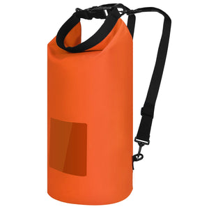 Floating Waterproof Dry Bag Floating Dry Sacks with Observable Window 10L Roll Top Lightweight Dry Storage Bag for Kayaking Rafting Boating Swimming C