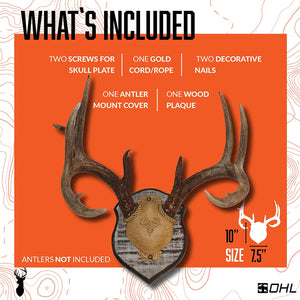 Antler Plaques - TRAPSKI