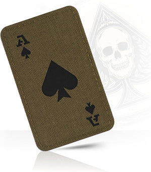M-Tac patch Ace of Spades Laser Cut - TRAPSKI