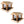 Woodlink PRO4 Premier Large Capacity Ranch Style Cedar Wood Bird Feeder (2 Pack)