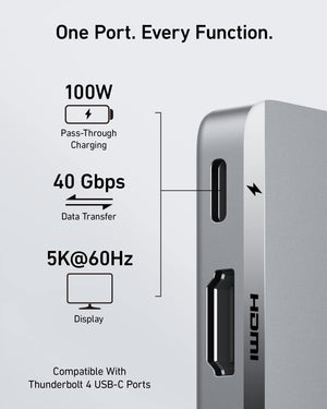 Anker <b>547</b> USB-C Hub (7-in-2, for MacBook) - TRAPSKI