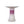 Birdbath For Patio, Garden - White / Pink