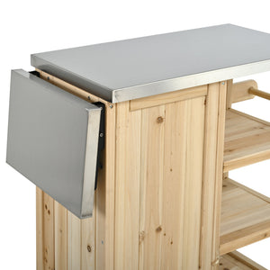 Foldable Outdoor Kitchen Island Patio Kitchen Island