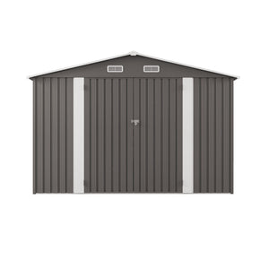 Outdoor Storage Shed With Lockable Doors