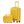 14'/20' 2-Piece ABS Spinner Wheel Luggage Set with Combination Lock