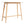 Natural Oak Wood Bar Table