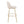 Toriano - Contemporary Fixed Height Barstool With Swivel And Round Footrest (Set of 2)
