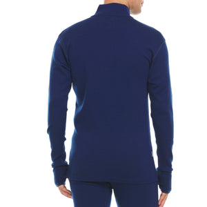 Heavyweight Men's Wool 1/4 Zip - 100% Merino Wool - TRAPSKI