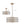 18' Golden Modern Crystal Drum Chandelier - 6-Light Pendant Lighting