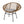 Cordella Outdoor Woven Wicker Chairs with Cushions, Set of 2