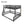 Bunk Bed With Ladder And Safety Guardrails