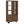 Rodger - 3 Shelf Cabinet Bookcase - Walnut
