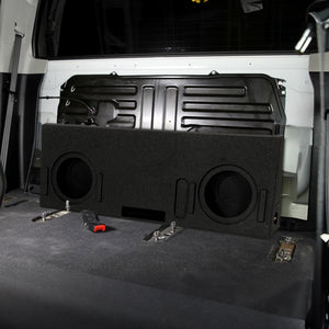 QPower Dual 10" Ported Sub Enclosure Box for Toyota Tundra Crew Max 2014-2021