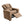Kids Recliner Chair with Cup Holder - Brown Upholstered Couch