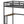 Twin Metal Loft Bed With Desk, Ladder And Guardrails, Bookdesk Under Bed - Black