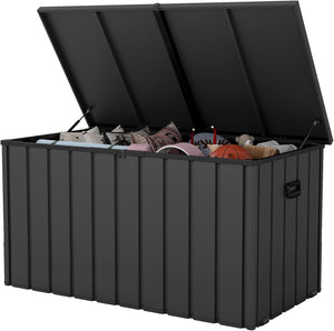 200 Gallon Metal Deck Box with Lockable Lid